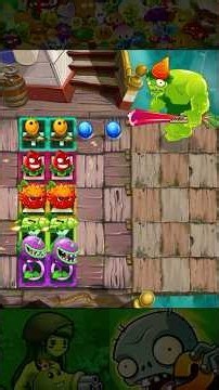 PvZ2 - Epic Battle: Random Plants Power-Up vs Zomboid Garg #Shorts #pvz #pvz2 #pvz2gameplay