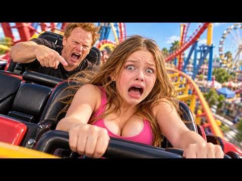 I SURVIVED 24 HOURS at the WORLD'S TOUGHEST PARK… BIG MISTAKE! 😱 | Jordan Matter & Salish