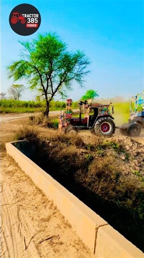 Diesel Tractor Trailer Road Run | Powerful Dubbing Sound 🚜💥#subscribetomychannel #tractorlovers