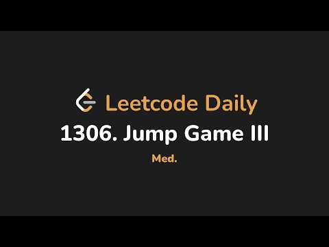 1306. Jump Game III | Leetcode Daily - Python