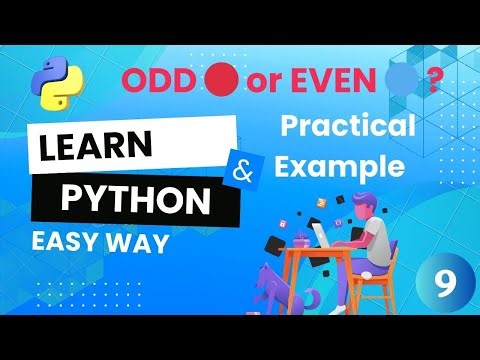 Odd and Even Number Program in Python | Practical Example