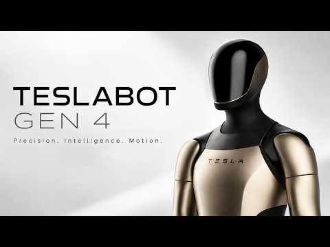 Tesla Bot Gen 4: Elon Musk Reveals the Next Humanoid Robot