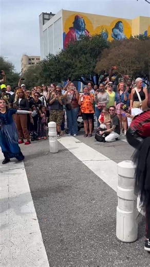 New Orleans Thriller flash mob for Halloween