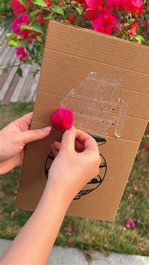 Simple Craft | Make a Beautiful 3D Decorative Painting with Flowers #diy #nurserycraftwork #craft