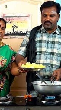 🧔🏻‍♂️🍽️அப்பா செய்த சுவையான வெஜ் போண்டா☕😋 #trending #shorts #veg #snacks #cooking #oct #appa #yt