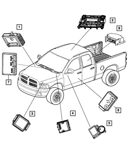Transfer Case Control Module