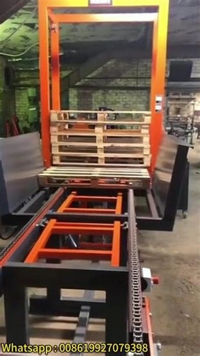 Automatic Wood Pallet Palletizer Machine Pallet Stacking Machine for Production Line