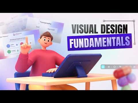 UI/UX Design for Beginners 💻 Day 2 Topic Visual Design Fundamentals #techcareers #techskills