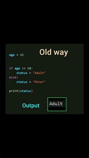 Python Trick – Ternary Operator in One Line