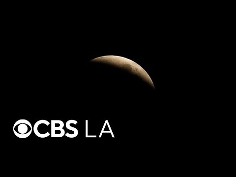 Partial lunar eclipse happens in SoCal Thursday