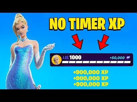 THE BEST *NO TIMER* FORTNITE XP MAP to FARM & LEVEL UP FAST in FORTNITE Chapter 7! (144,000!)