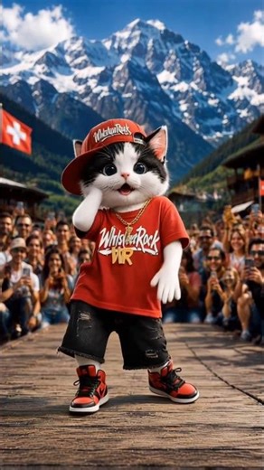 This cat dance better than most humans 😂🐾 | Funny Cat Video | #cat #catdance #trendingshorts #funny