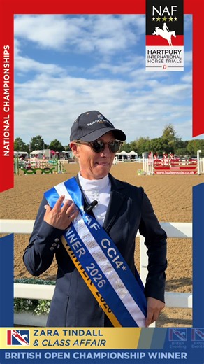 Zara Tindall wins 2026 British Open Championship at Hartpury