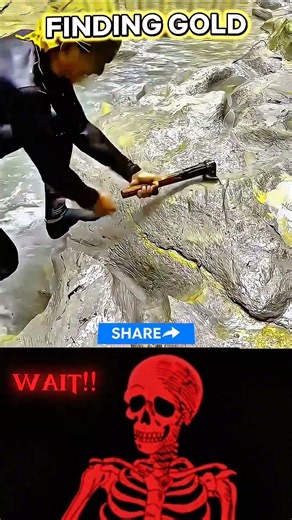OMG!! Finding Gold #viral #trollface #4k