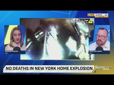 'Chaotic scene': New York home explodes as NYPD tries to get inside