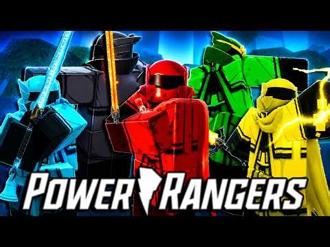 THE POWER RANGERS PROGRESSION (1-20) | Deepwoken