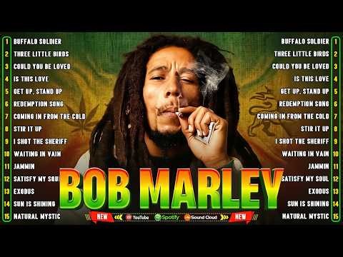 Bob Marley Top 20 Songs - The Best Reggae Vibes Ever - Bob Marley Greatest Hits Full Album