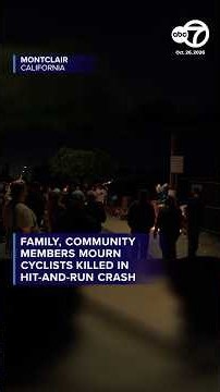 Family, community members mourn cyclists killed in hit-and-run crash
