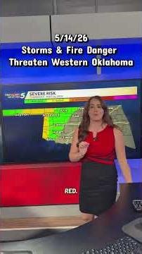 Severe weather risk upgraded as storms could produce 80 mph wind in Oklahoma