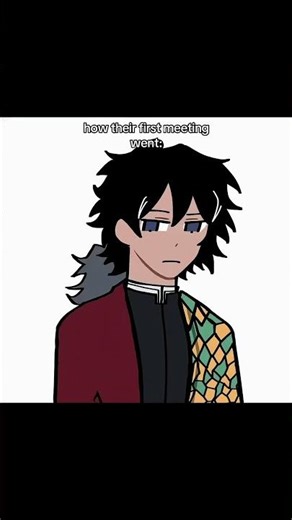 This is how Sanemi & Giyuu’s first meeting went #demonslayer #kny #shorts #anime #giyuu #sanemi