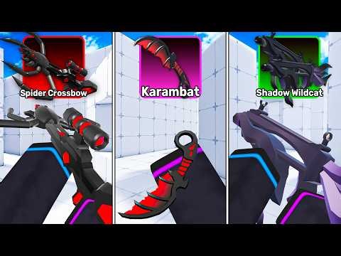 Winning with EVERY NEW HALLOWEEN SKIN in Roblox Rivals!