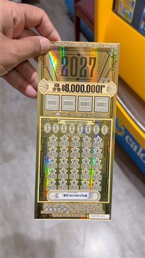 New ticket 2027 California lottery scratchers #calottery #scratchofftickets
