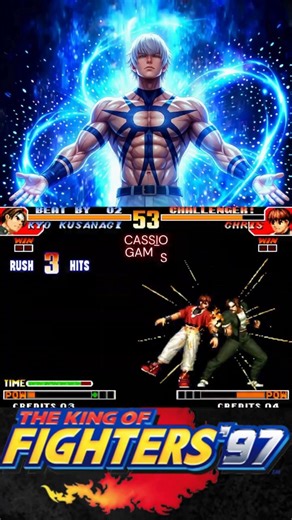 KYO KUSANAGI KOF 97 - #kof #kof2002 #fightcade #snk #combos