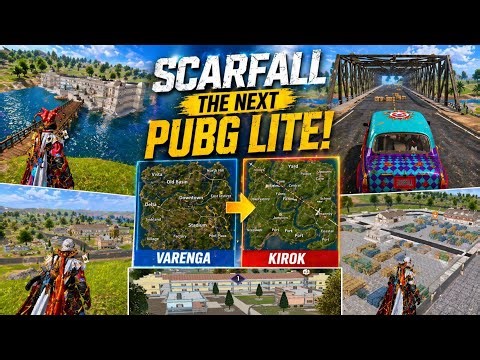 SCARFALL THE NEXT PUBG MOBILE LITE ❤️‍🩹 SCARFALL KIROK MAP REVIEW 🔥 FEEDBACK FOR DEVS!
