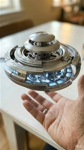 Mechanical UFO Saucer Transformation