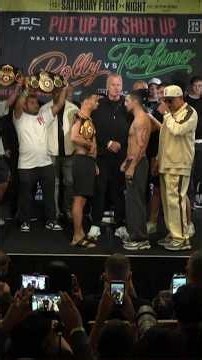 Rolly and Teofimo make their final face off