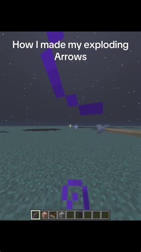 You detonate them either by hitting a surface, and if it doesn’t go off crouch in order to detonate them #minecraft #minecraftbedrock #fypシ #commands #explosives