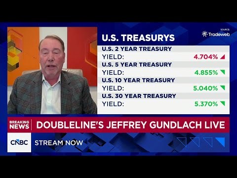 Jeffrey Gundlach: Fed should be raising rates based on the two-year and yield curve steepening