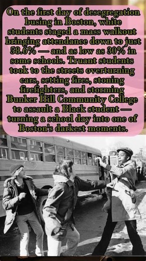 😨 The First Day of School That Turned Into a Race Riot — Boston 1974