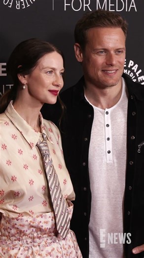 Caitriona Balfe and Sam Heughan attend "Outlander: A Celebration" at PaleyLive.
