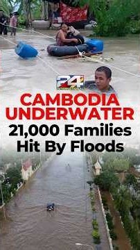 Cambodia’s Battambang Hit by Severe Flooding After Days of Heavy Rain, Over 21,000 Families Affected