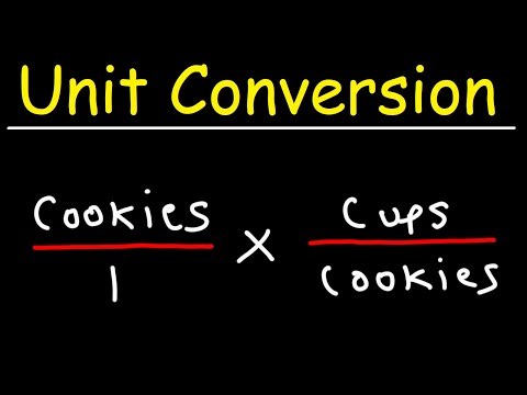 Unit Conversion - Cookies, Cups of Sugar, Mixed Fractions, and Long Division GED Math