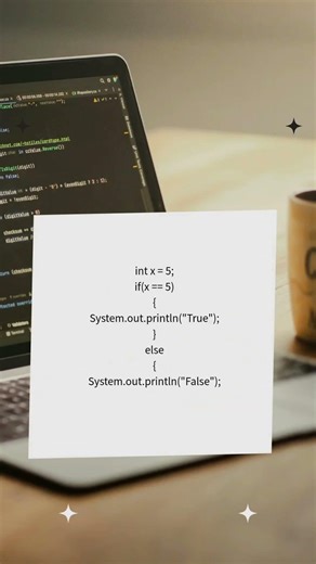 This is how Java takes decisions 🤔if–else made simple for beginners #JavaDecision #CodingForBeginner