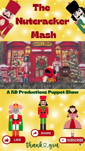 Sesame Street🎄The Nutcracker Mash #sesamestreet #elmo #christmas #puppeteer #holiday @jamiefoxx