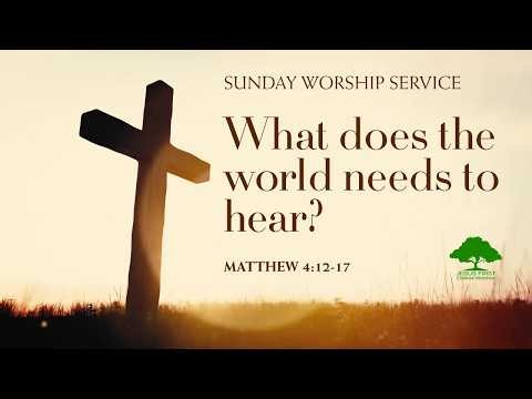 What the World Needs to Hear