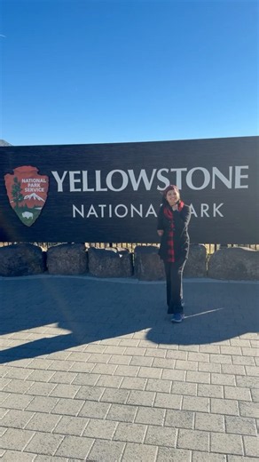 Yellowstone National Park Adventure Begins!..🏔️❤#viral #photography #mountains #reels #vacation