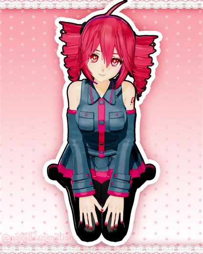 Today I'm gonna turn into a cute little kitty animation meme with Kasane Teto😼❤️ // inspired by: @Maki #kasaneteto #vocaloid #animation #animationmeme #fyp