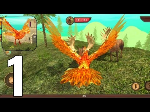 Phoenix Sim 3D - Gameplay Walkthrough Part 1 - TUTORIAL (iOS, Android)