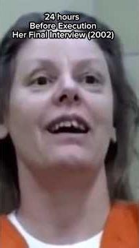 Aileen Wuornos' Last Interview Before Her Execution #truecrimeshorts #crimedocumentary