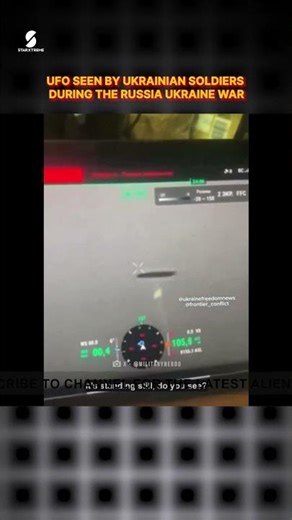 Ukrainian Soldiers spot UFO during the Russia-Ukraine War #shorts #alien