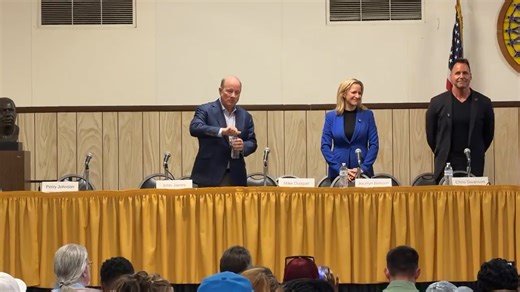 Jocelyn Benson, Mike Duggan clash at UAW forum over campaign funding, data centers - The Midwesterner