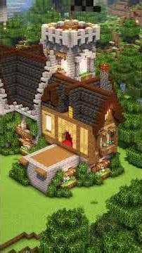 Minecraft Easy Survival Castle🏰 - Sereyka.com🔗