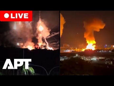 LIVE | Venezuela Under Attack: US War Choppers Hover as Explosions Tear Caracas | APT