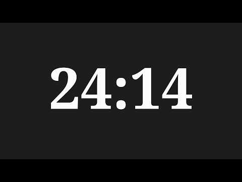24 Minutes 14 Seconds Timer