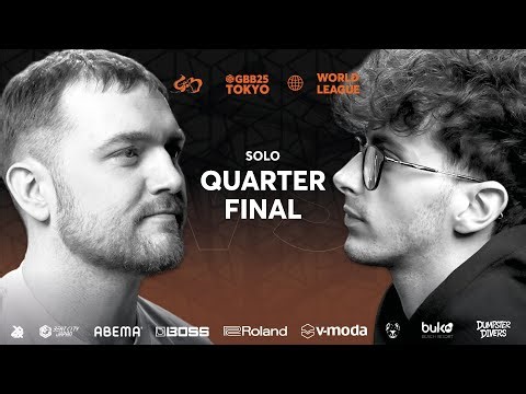 BLACKROLL 🇮🇹 vs NAPOM 🇺🇸 | Grand Beatbox Battle 2025: World League | Solo Quarter Final