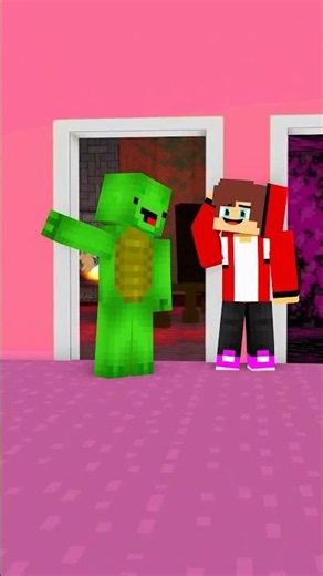 JJ & Mikey and sister VS Moon Woke Up 🌕 Who win? 💥 Minecraft Maizen